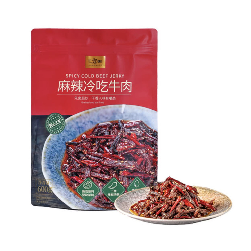 寇大香 麻辣冷吃牛肉 600g（150g*4）