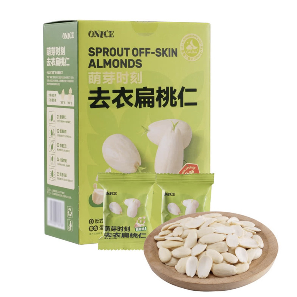 ONICE 萌芽时刻去衣扁桃仁600g
