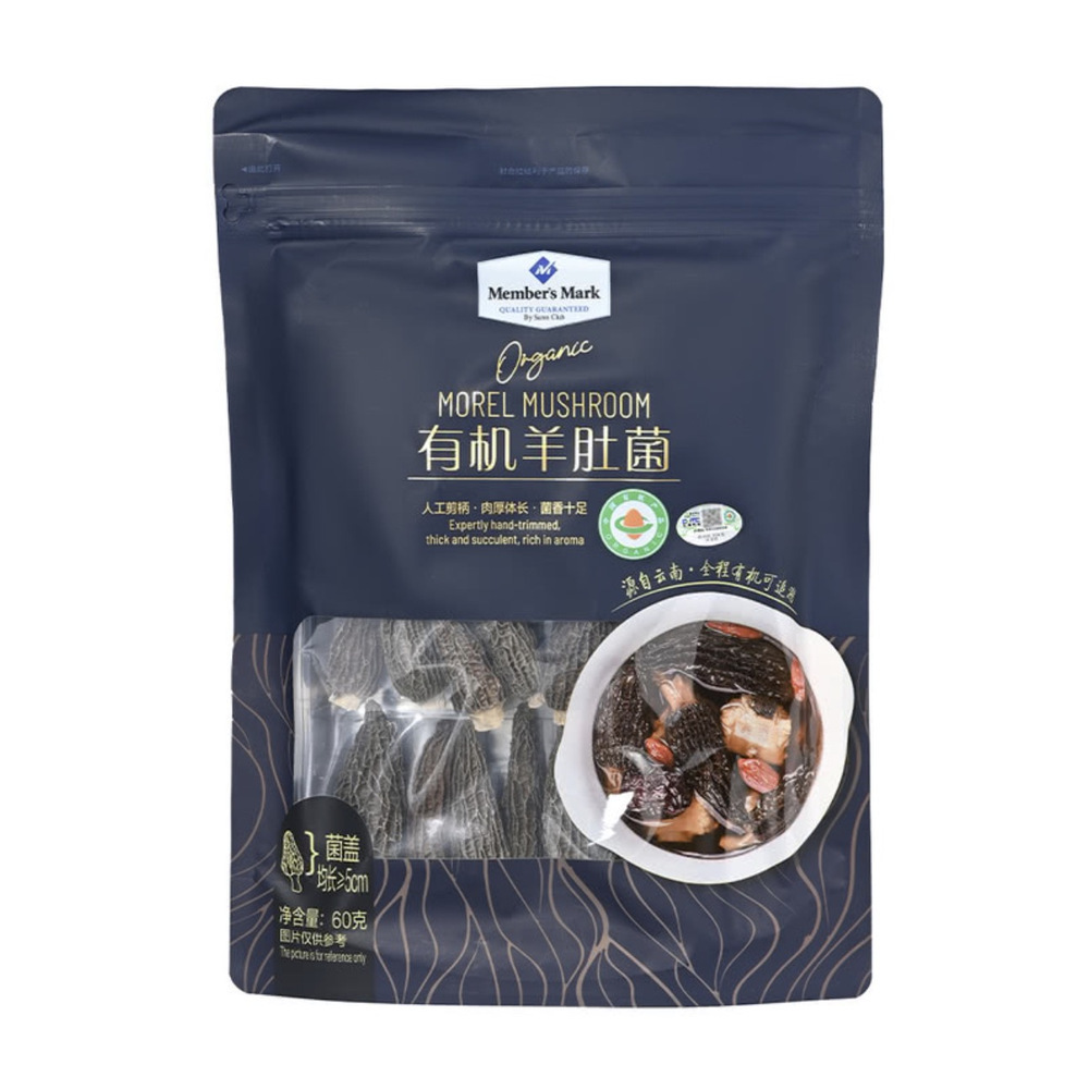 山姆有机羊肚菌 60g