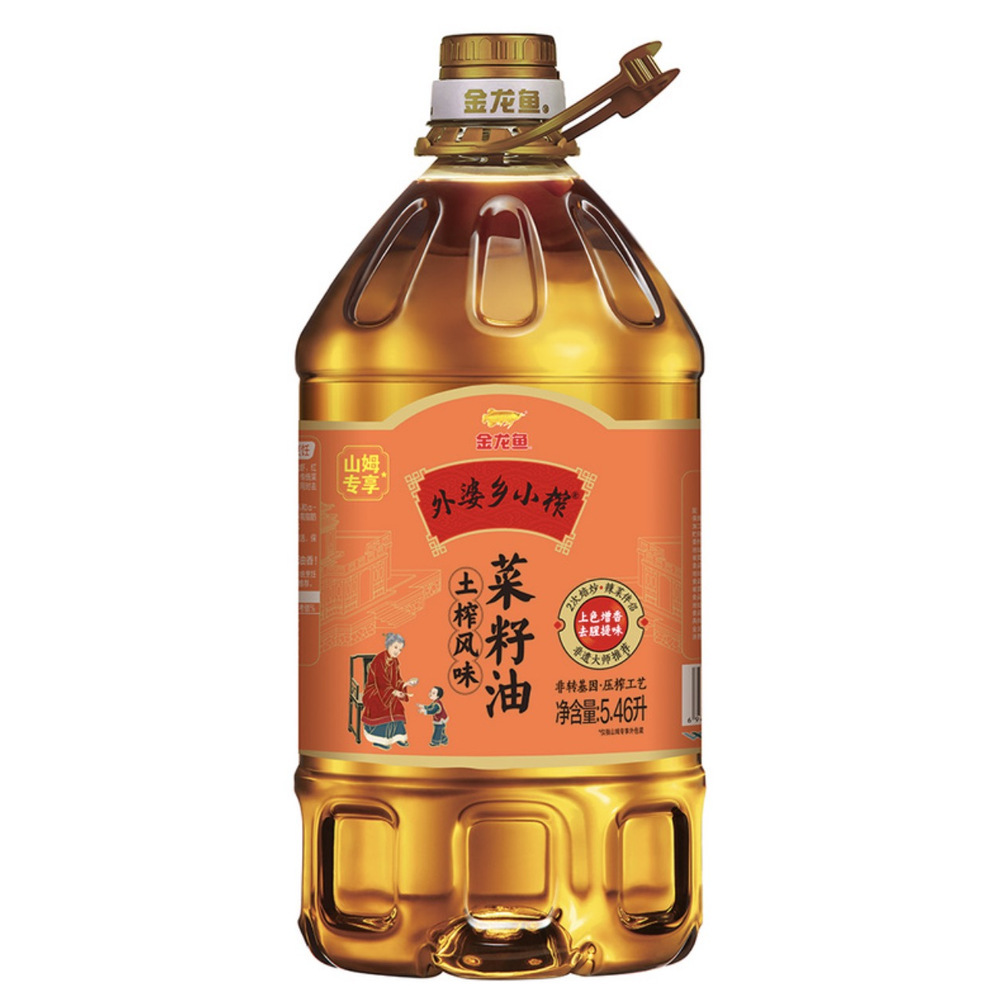 外婆乡小榨 土榨风味菜籽油 5.46L