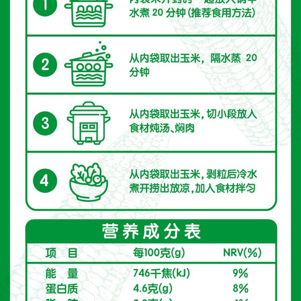 长白山糖心糯玉米 2.58kg 详情图 8