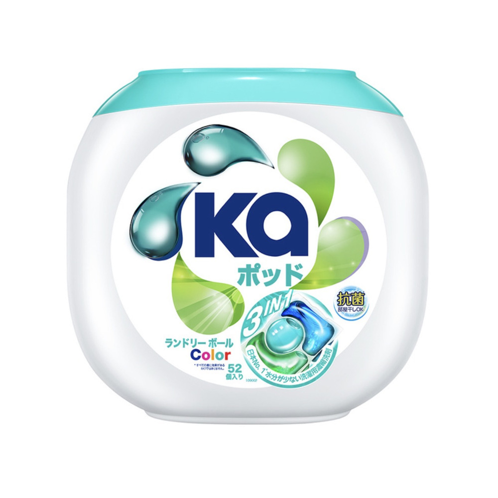 王子Ka 3合1洗衣凝珠（护色）832g（52粒）
