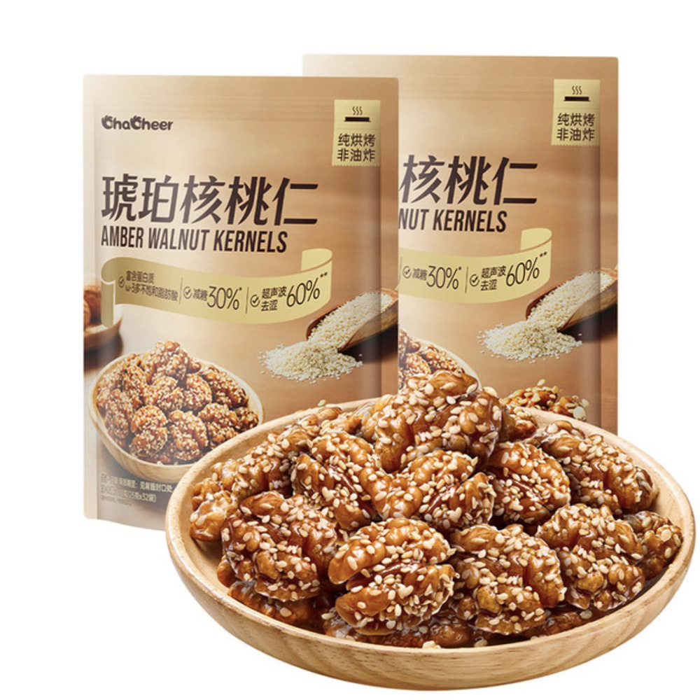 chacheer 琥珀核桃仁 800g