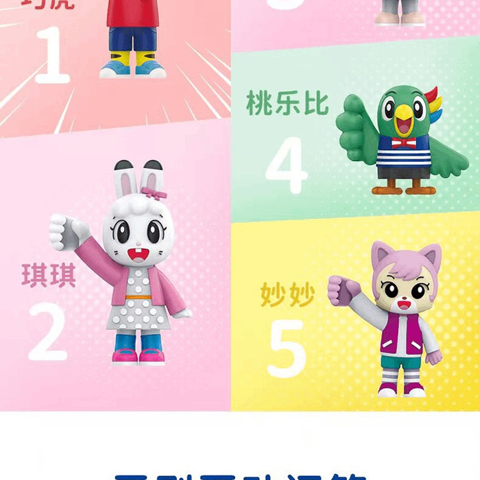 狮王（Lion）细齿洁抗菌超级细毛儿童牙刷（巧虎 版）6支 详情图 4