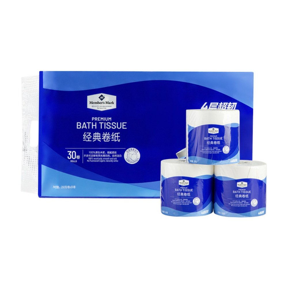 山姆经典卷纸（卫生纸）200g/30卷