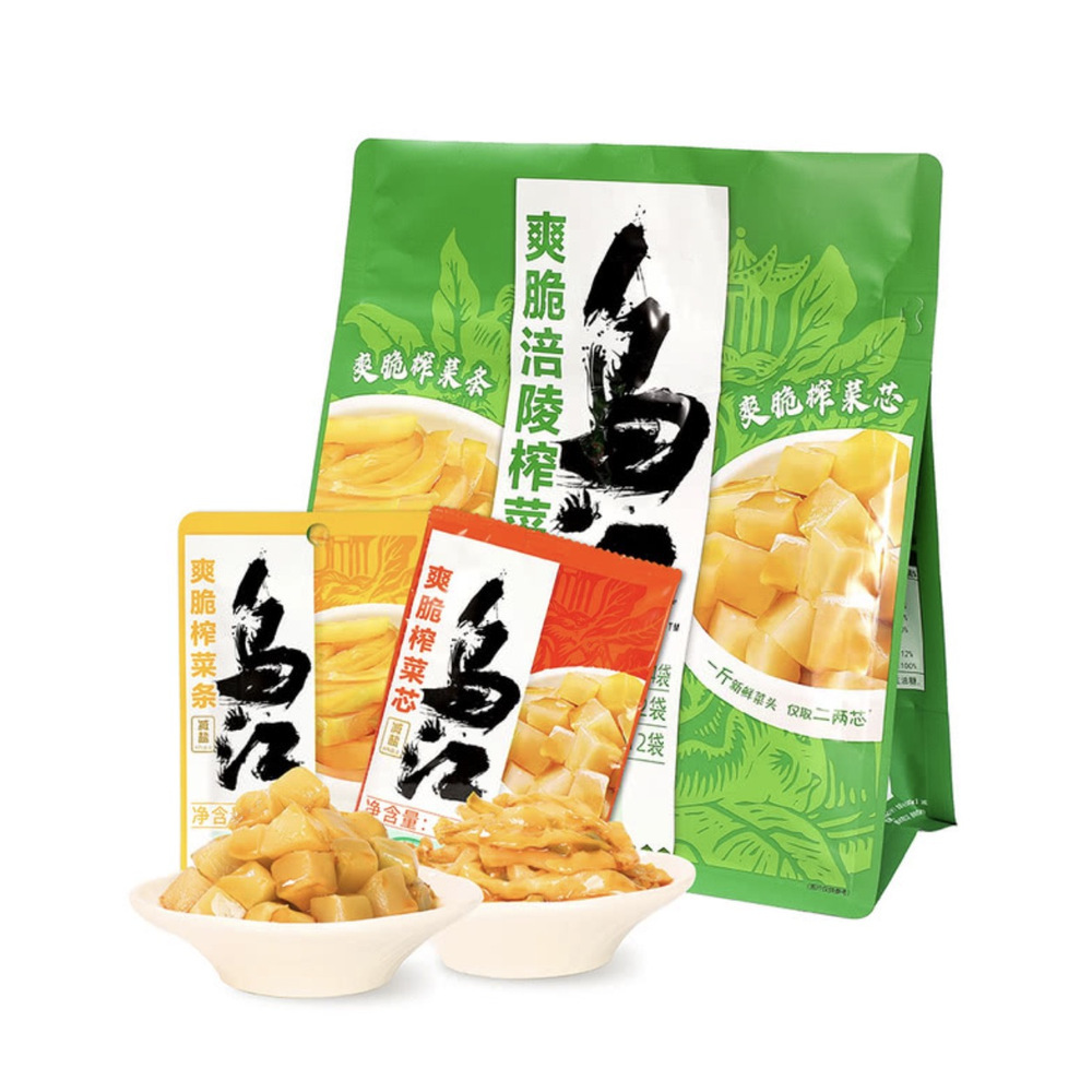 乌江 爽脆涪陵榨菜 24包*68g