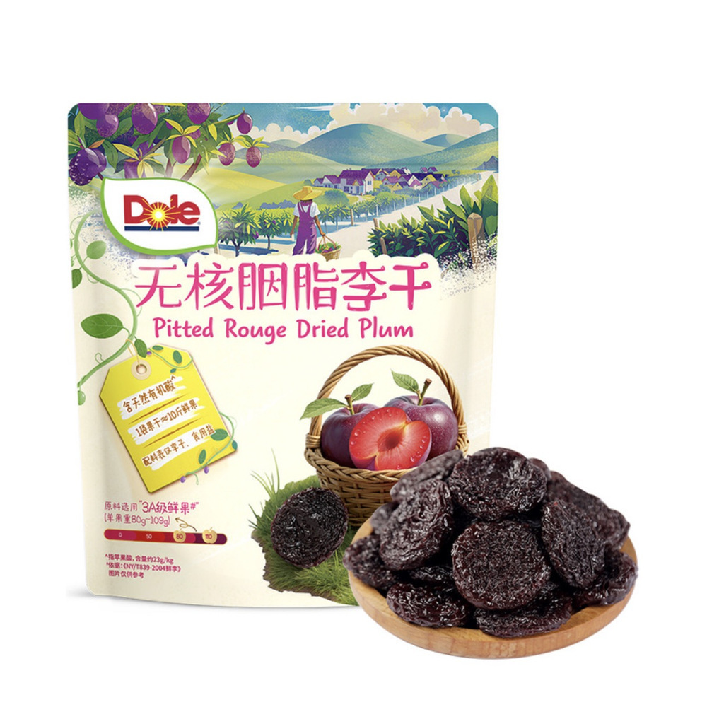 都乐 无核胭脂李干520g