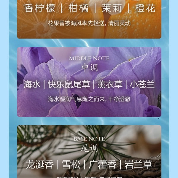 山姆 衣物留香珠（澄澈海韵）1.5kg 详情图 3