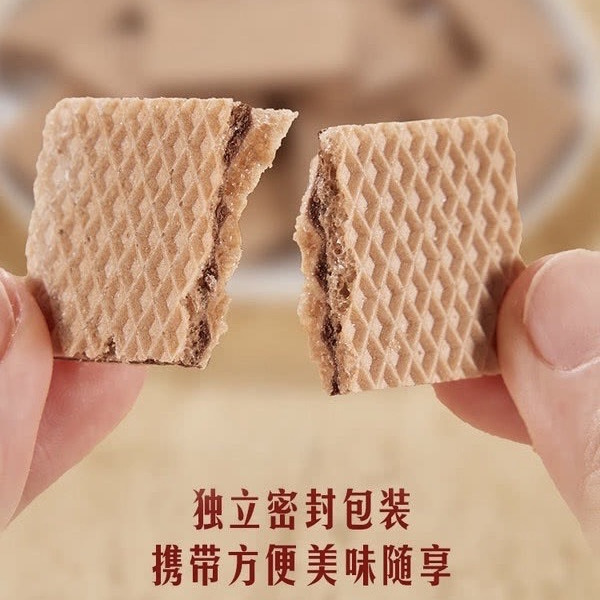 loacker 莱家 意大利进口 混合巧克力味薄脆威化饼干（礼盒装）1.25kg 详情图 1