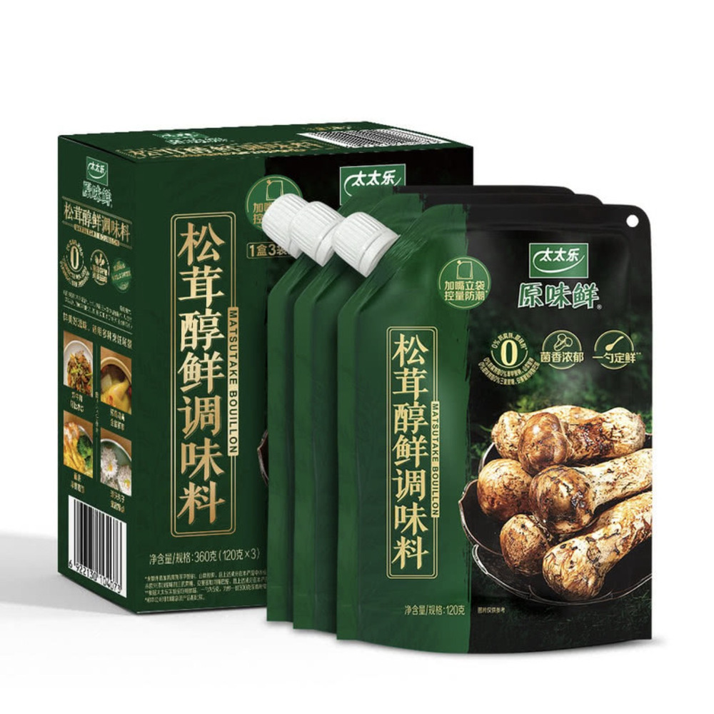 太太乐 松茸醇鲜调味料360g（120g*3袋）