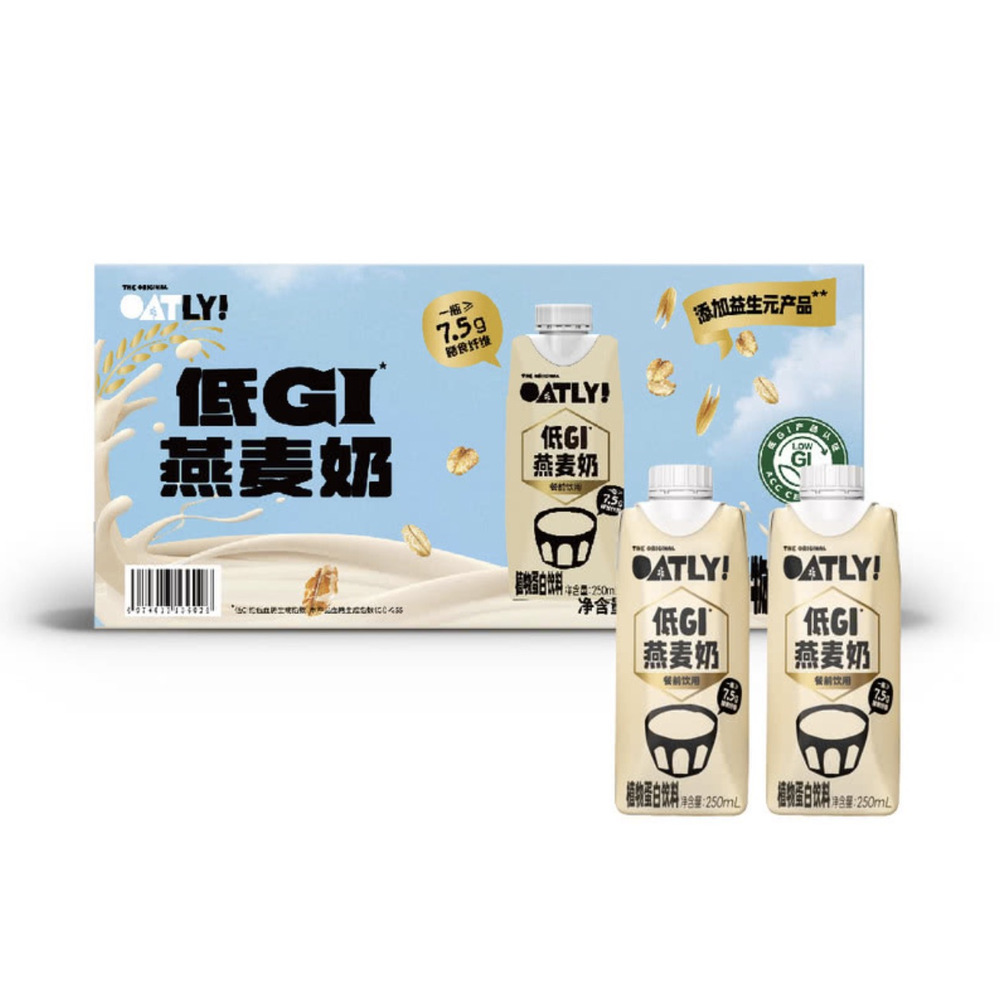 Oatly 低Gl燕麦奶250mL*18瓶