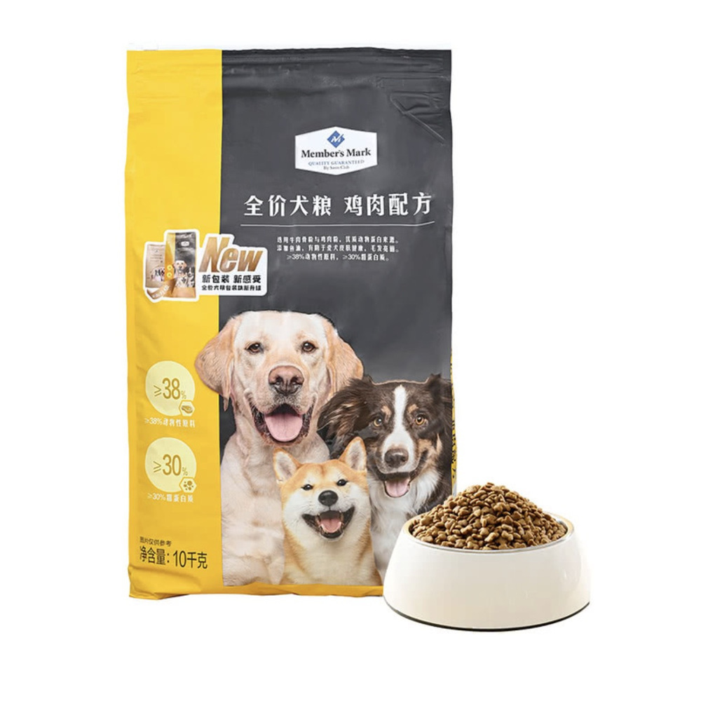 山姆全价犬粮 鸡肉配方 10kg