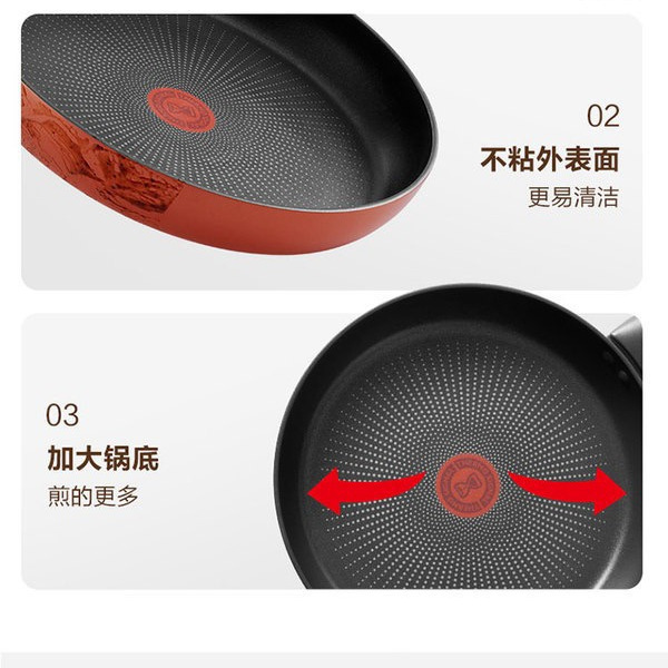 Tefal 卡米尔不粘煎锅2件套装 详情图 5