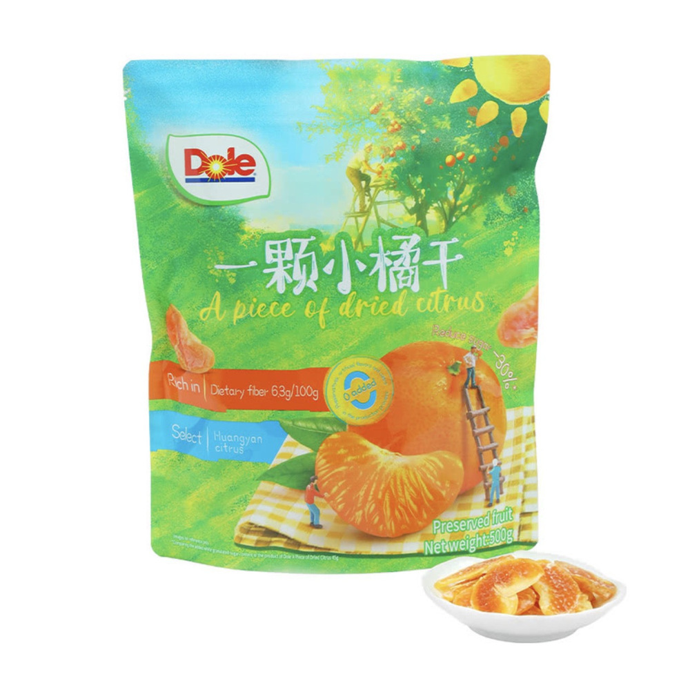 都乐 一颗小橘干 500g