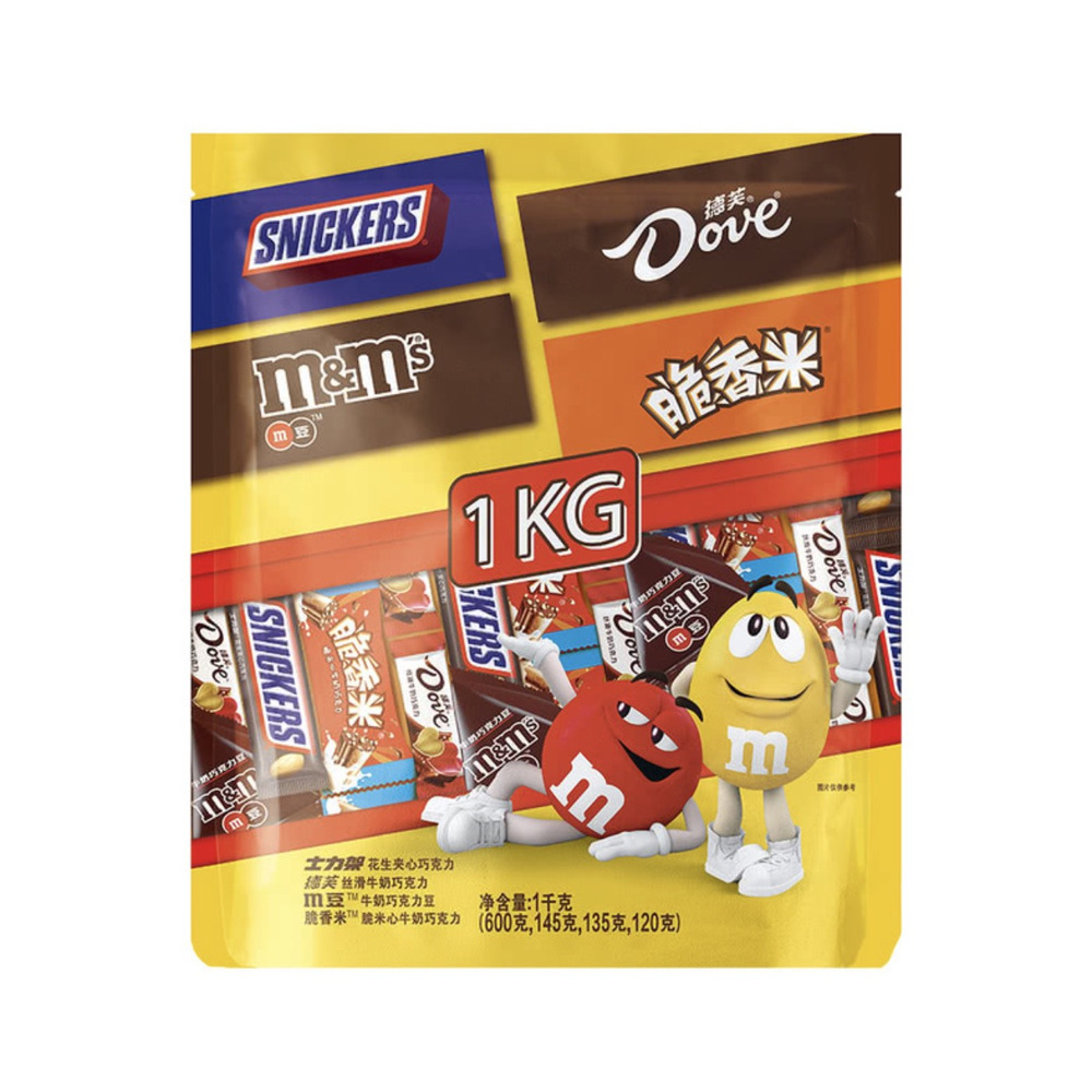 玛氏 缤纷乐享混合口味巧克力 1kg