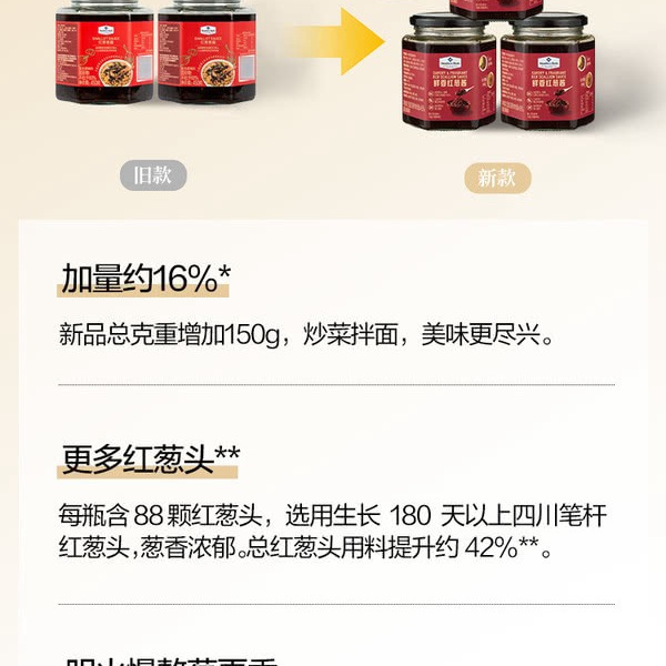 山姆鲜香红葱酱 单瓶 350g 详情图 2