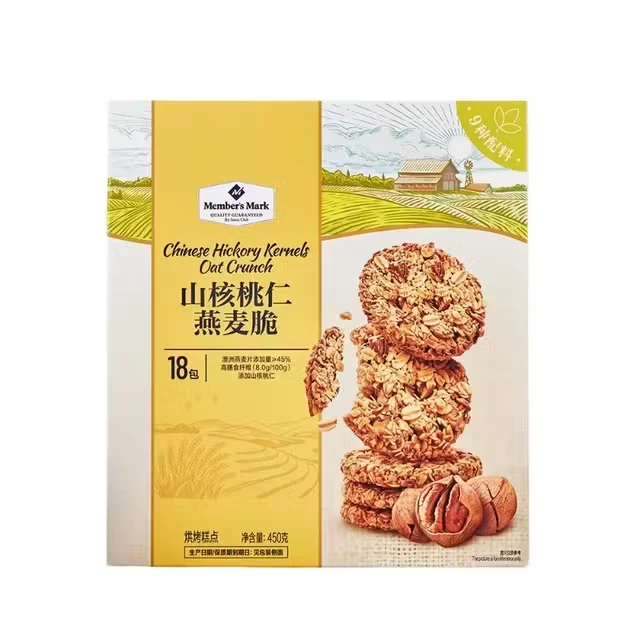 MM山核桃仁燕麦脆 450g