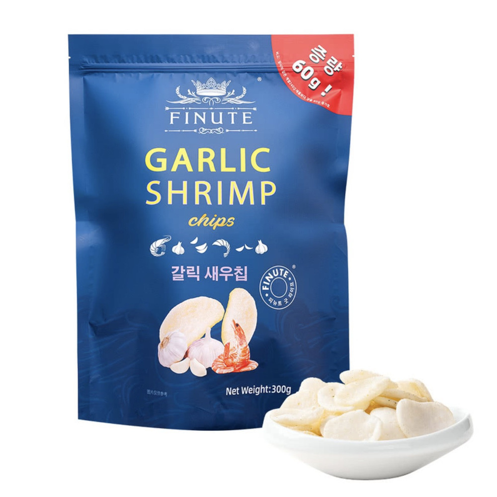FINUTE 蒜味虾片（膨化食品）